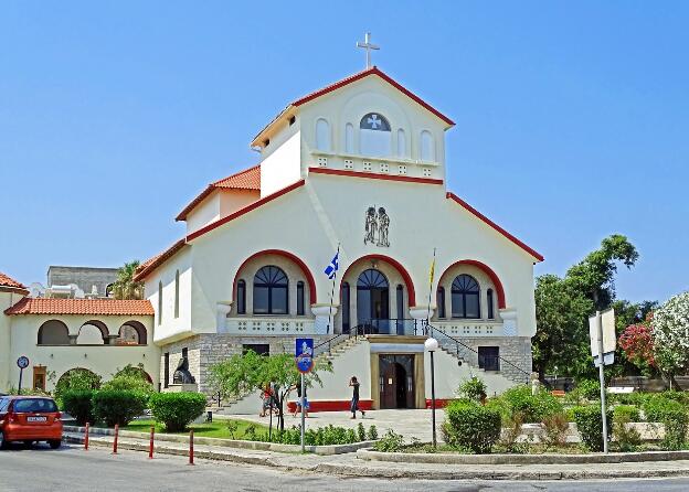 Kapelle der Verkündigung der Jungfrau in Kos, Griechenland 