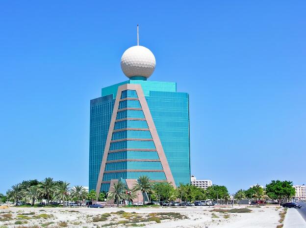 Etisalat Building in Ras Al Khaimah, Vereinigte Arabische Emirate