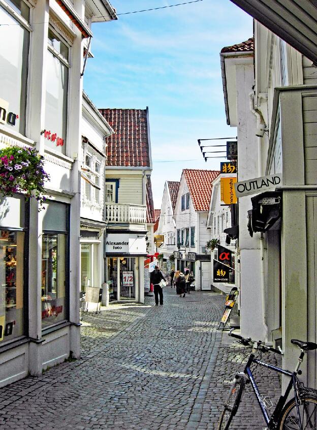 Shopping in Stavanger in Norwegen 