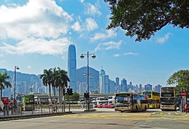 Star Ferry Public Transport Interchange in Hongkong