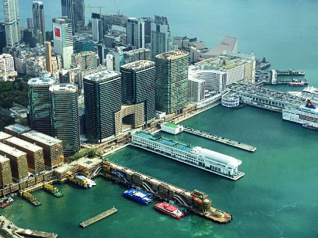 Harbour City Komplex im Stadtteil Tsim Sha Tsui in Hongkong