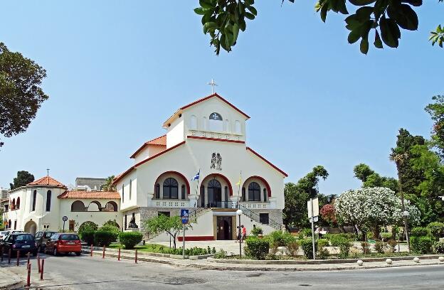 Kapelle der Verkündigung der Jungfrau in Kos, Griechenland 